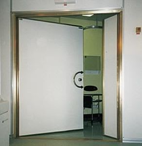 Swinging door / RF-shielded / for MRI IMEDCO