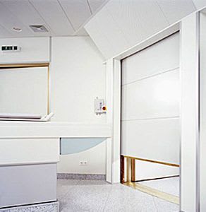 Roll-up door / for MRI / RF-shielded IMEDCO