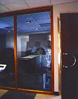 MRI window / viewing / RF-shielded Large IMEDCO
