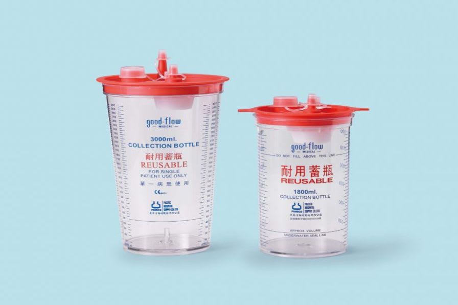 Suction unit jar / polycarbonate 1.5 - 3 L Pacific Hospital Supply