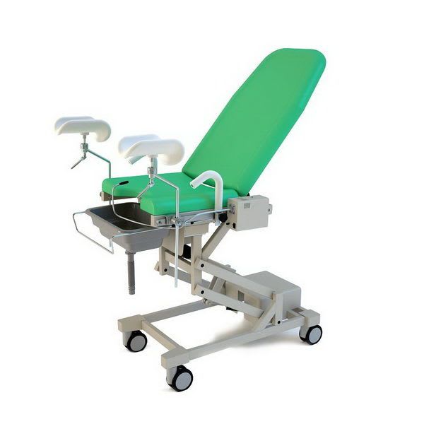 Gynecological operating table / electrical / on casters YJ-6 Wuxi Comfort Medical Equipment