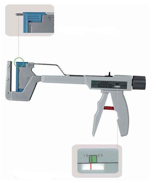 Linear stapler / surgical AKZFC-60 Changzhou Anker Medical