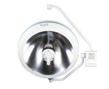 Halogen surgical light / ceiling-mounted / 1-arm 160 000 lux | S701 SURGIRIS