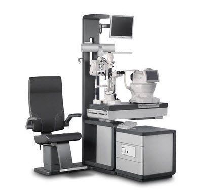Ophthalmic workstation / with chair / 1-station IS-1P Topcon Europe Medical