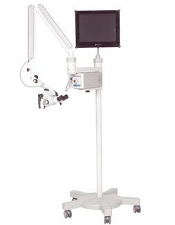 Operating microscope (surgical microscopy) / for dental surgery / ENT surgery / mobile OP-C12 OPTOMIC ESPAÑA