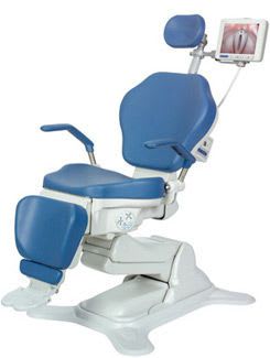 ENT examination chair / electrical / height-adjustable / 3-section OP-S10 OPTOMIC ESPAÑA