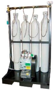 Cylinder filling system medical / oxygen NOVAIR