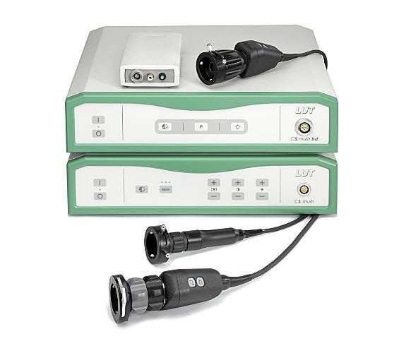Digital camera head / endoscope / high-definition / with video processor LUT