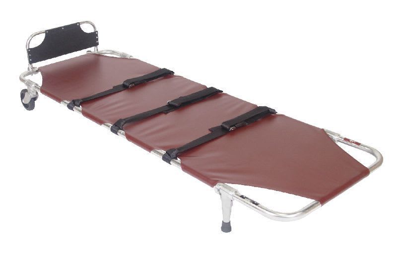 Mortuary stretcher / on casters / 1-section 250 kg | First Call Stretcher HD Auden Funeral Supplies