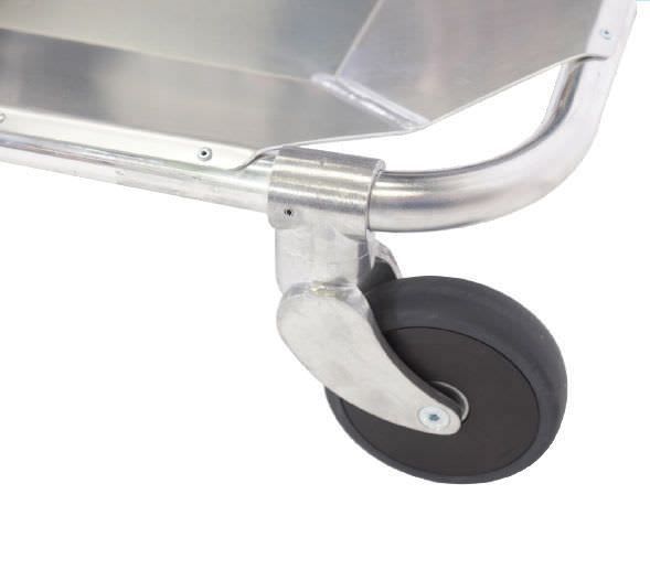 Mortuary stretcher / stainless steel 200 kg | Transport Tray Auden Funeral Supplies
