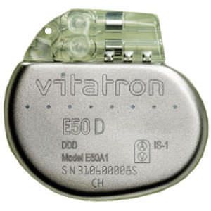 Implantable cardiac stimulator Vitatron E50 D Vitatron