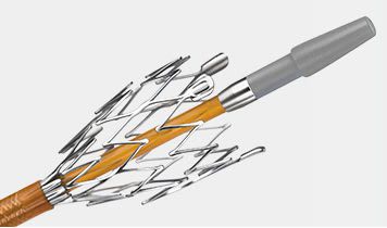 Peripheral stent / nitinol / self-expanding / with applicator DISCOVERY™ 5F Endocor