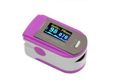 Fingertip pulse oximeter / compact F4 CAREWELL