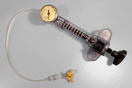 Manual balloon catheter pump SIS Medical