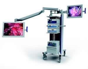 Endoscopy video column MEDICAL CART SOPRO-COMEG