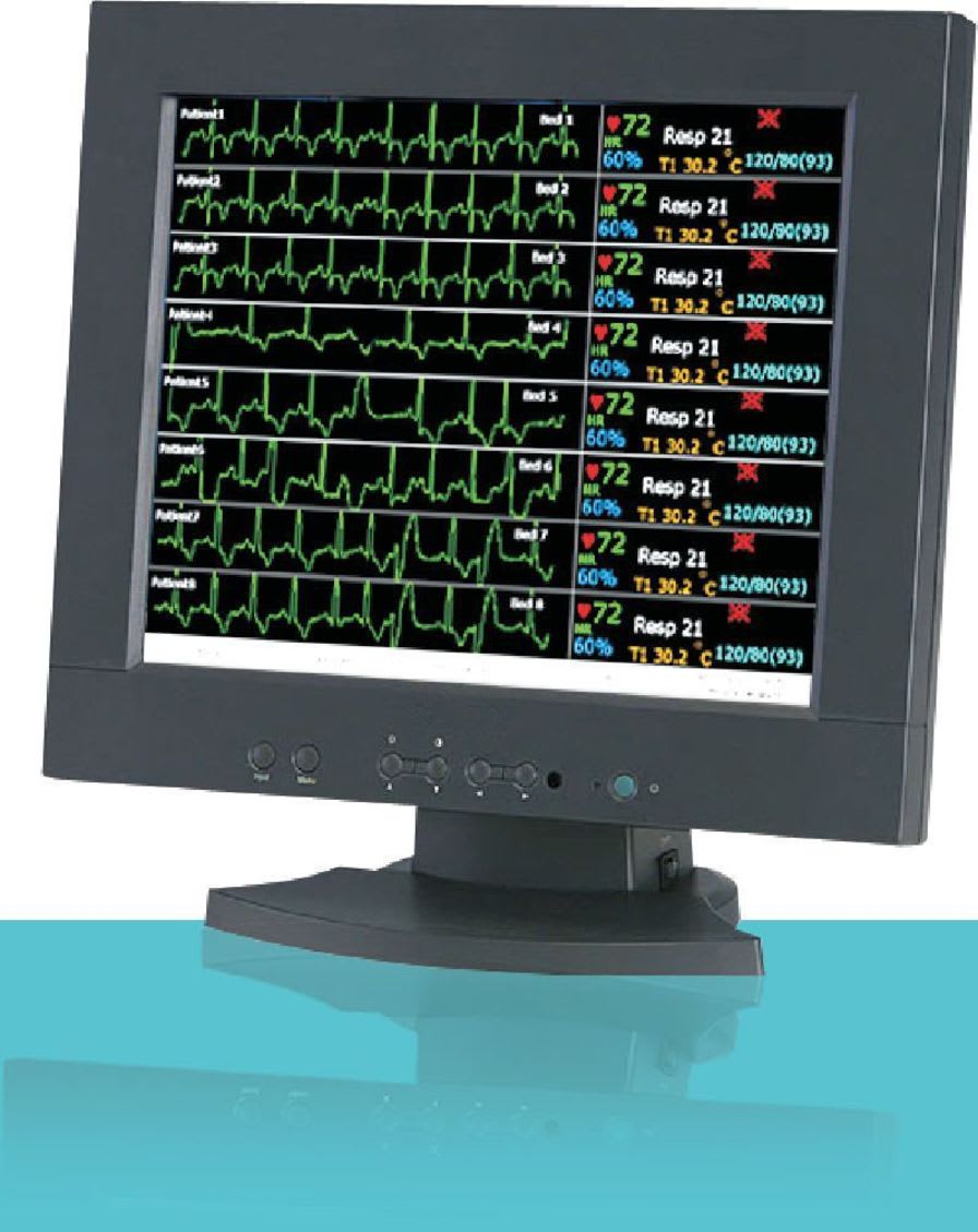 Patient central monitoring station PANORAMA Nasan Medical Electronics