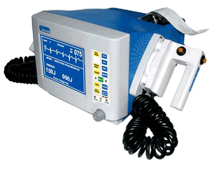 Manual external defibrillator / with ECG monitor 2-200 J | SANJEEVANI PLUS Nasan Medical Electronics