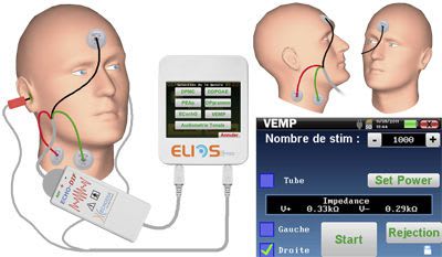 Evoked auditory potential measurement system (audiometry) / digital VEMP Echodia
