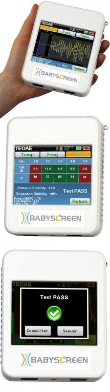 (audiometry) / otoacoustic emission measurement system / digital BABYSCREEN Echodia