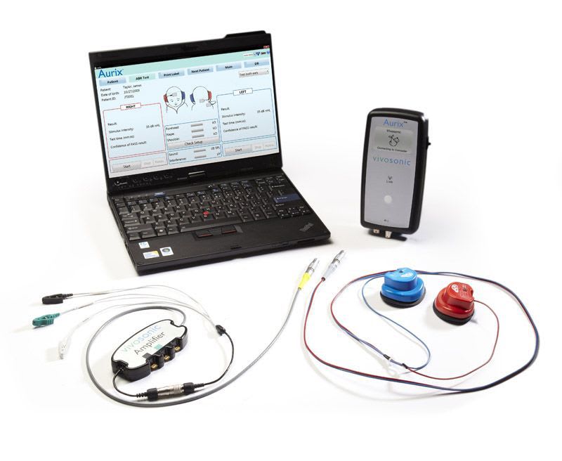 Evoked auditory potential measurement system (audiometry) / digital AURIX™ Vivosonic