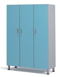 Storage cabinet / patient room / with clothes rack / with shelf 13-FP199 VERNIPOLL SRL