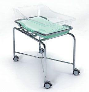 Transparent hospital baby bassinet / on casters 19-FP650 VERNIPOLL SRL
