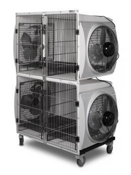 Veterinary cage with dryer 926.2000.02 Shor-Line