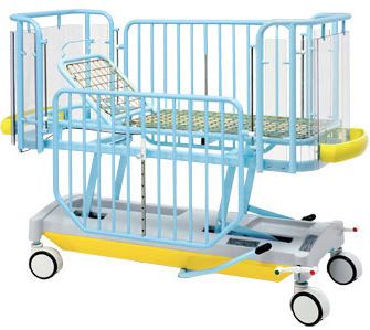 Bed / on casters / 2-section / pediatric 19-FP646 VERNIPOLL SRL