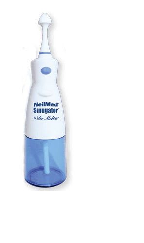 Nasal irrigator (nasal lavage) / electric SINUGATOR® NeilMed