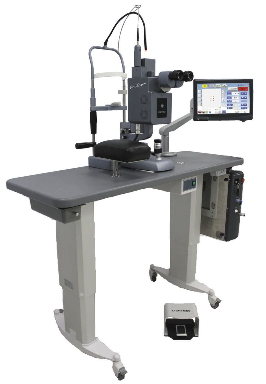 Retinal photocoagulation laser / ophthalmic / solid-state / tabletop TruScan LightMed Corporation
