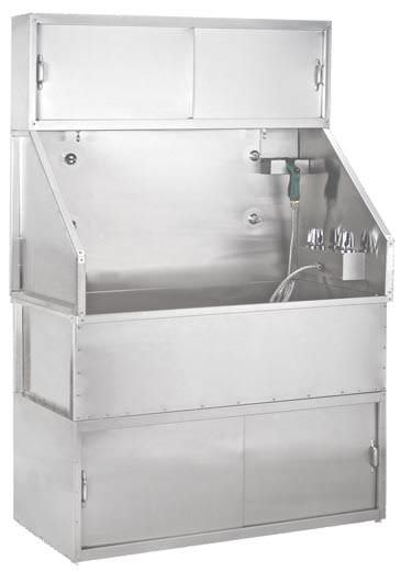 Grooming bathtub F675SS Edemco Dryers