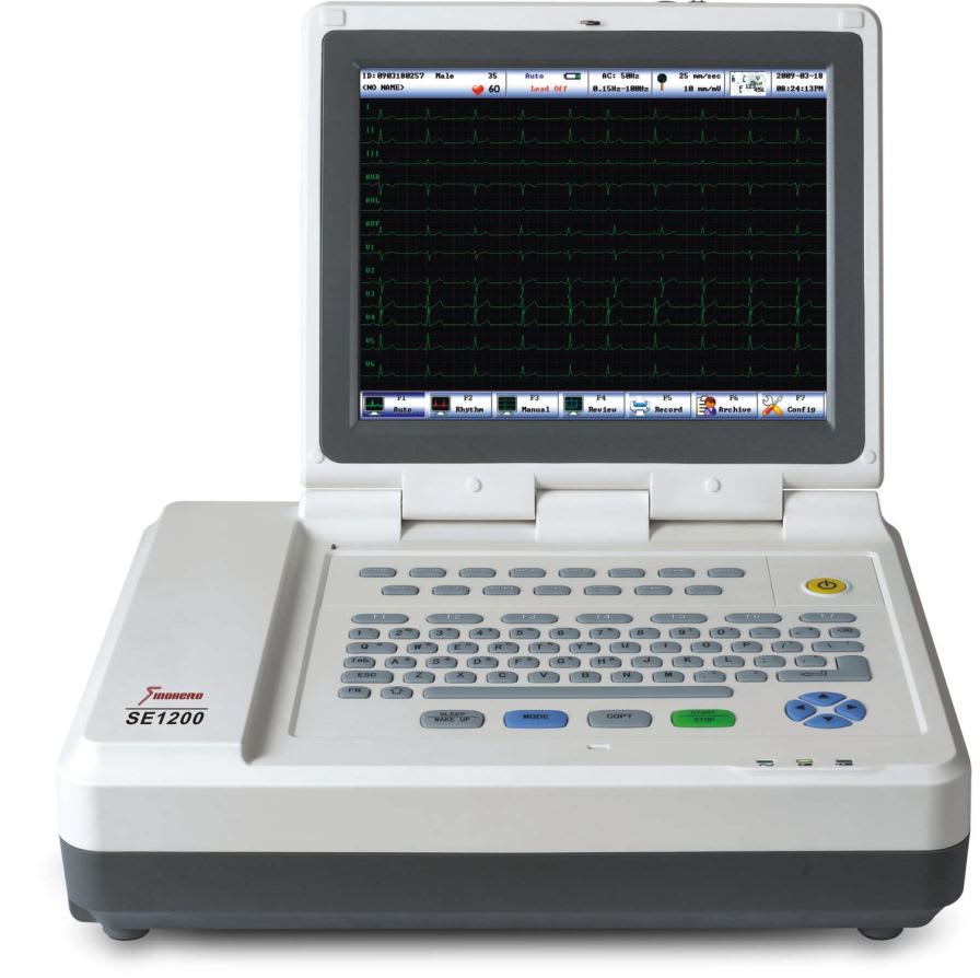 Digital electrocardiograph / 12-channel / with touchscreen SE1200 Sino-Hero