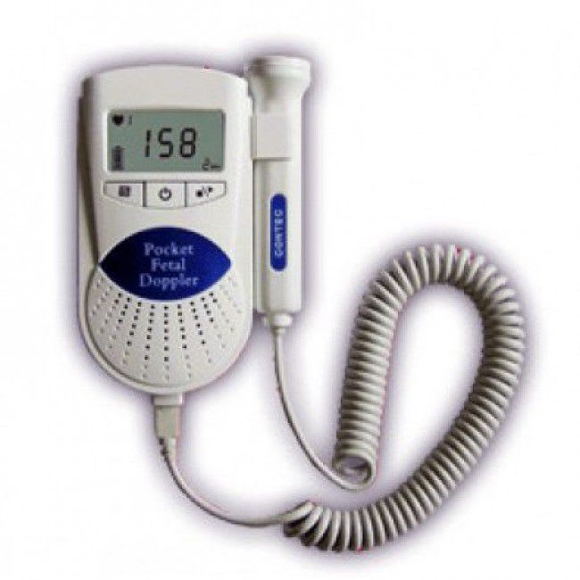 Fetal doppler / pocket / with heart rate monitor SF40E Sino-Hero