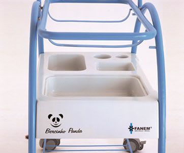 Transparent hospital baby bassinet Panda Fanem