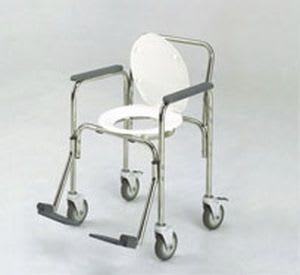 Commode chair / on casters 31302 PT. Mega Andalan Kalasan