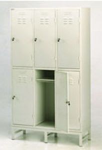 Locker room cabinet / for healthcare facilities / 6-door 32504 PT. Mega Andalan Kalasan