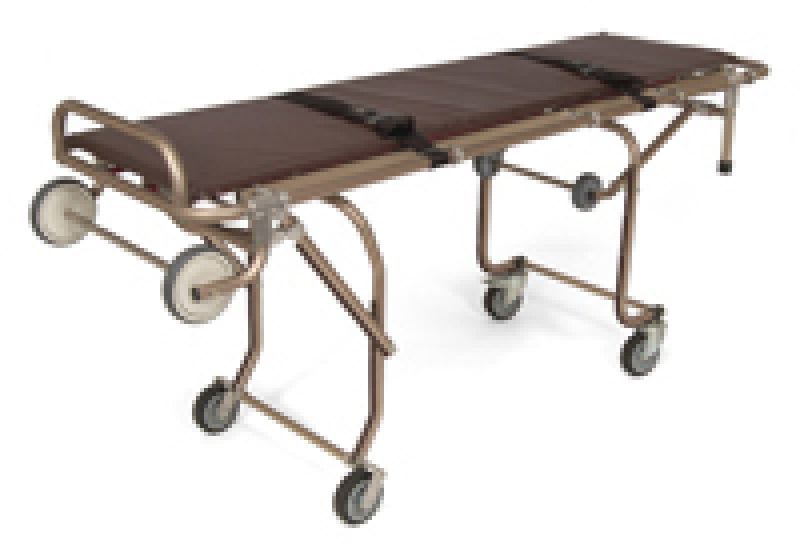 Mortuary stretcher trolley / height-adjustable / mechanical / 1-section Affordable Funeral Supply