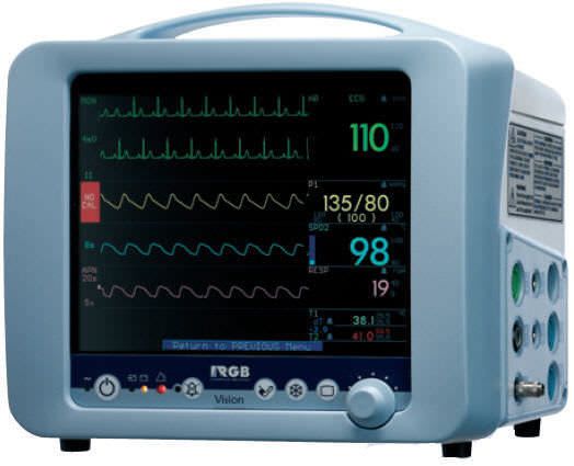 Compact multi-parameter monitor OMICROM® VISION V 7-S RGB Medical Devices