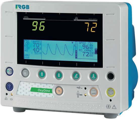 SpO2 vital signs monitor / NIBP OXYDINA RGB Medical Devices