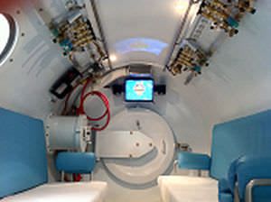 Mobile hyperbaric chamber / multiplace OxyHeal 4000-T OxyHeal