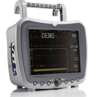 Compact multi-parameter monitor / transport / with built-in printer G3H General Meditech