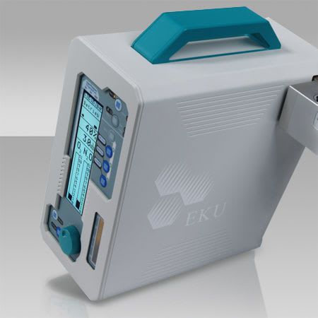 Anesthesia workstation with electronic gas mixer / portable ARCUS EKU Elektronik