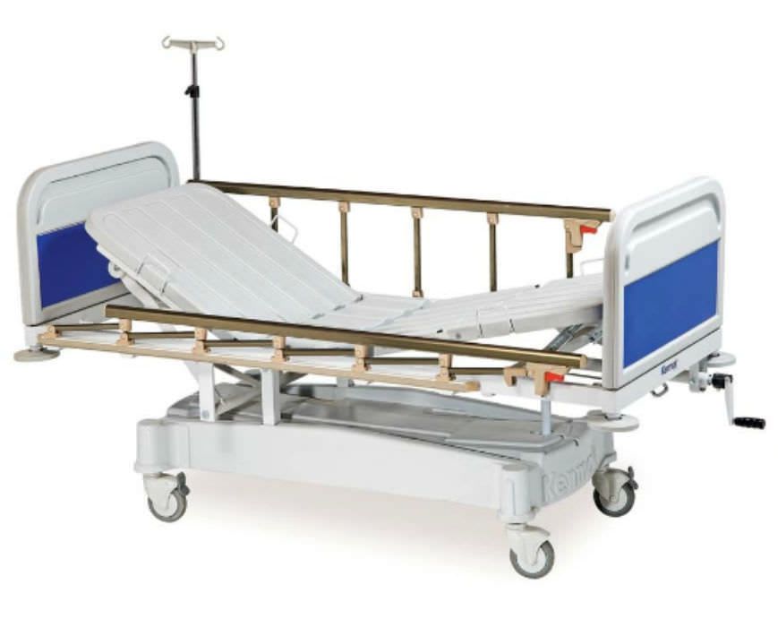 Hospital bed / on casters / Trendelenburg / 3 sections K024-SP Kenmak Hospital Furnitures