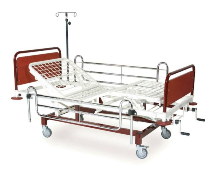 Hospital bed / on casters / Trendelenburg / 4 sections K012 Kenmak Hospital Furnitures