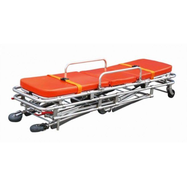 Emergency stretcher trolley / height-adjustable / self-loading / mechanical MOBI A33 mobimedical Supply.com