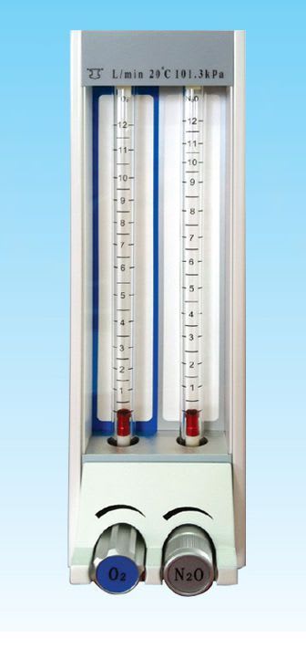Anesthesia gas blender / O2 / N2O / with tube flow meter FA-012 CM-CC CO., LTD