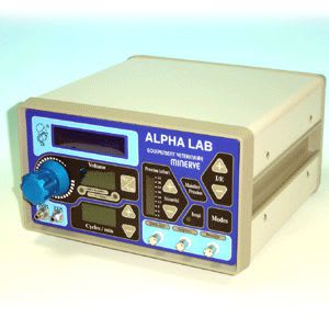 Electro-pneumatic ventilator / anesthesia / veterinary Alpha Lab MINERVE