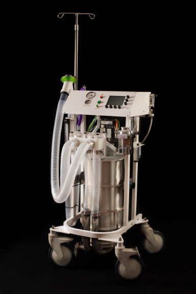 Anaesthesia workstation with gas blender / veterinary Tafonius Junior Hallowell EMC