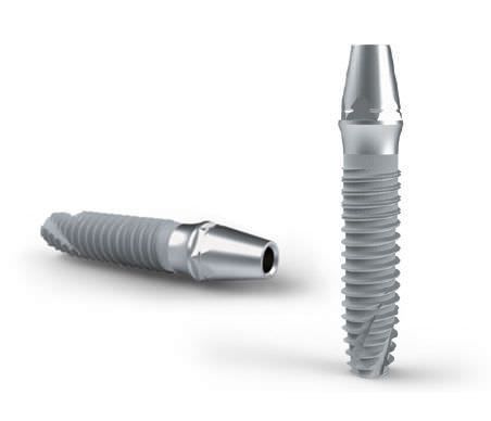 Titanium dental implant / external hexagon / one-piece BoneTrust® one Medical Instinct Deutschland GmbH