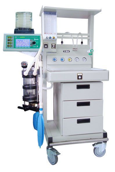 Anesthesia workstation with gas blender / 5-tube AS 2000 ADOX S.A.